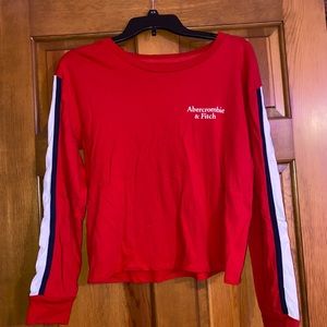 Abercrombie and Fitch long sleeve cropped tee